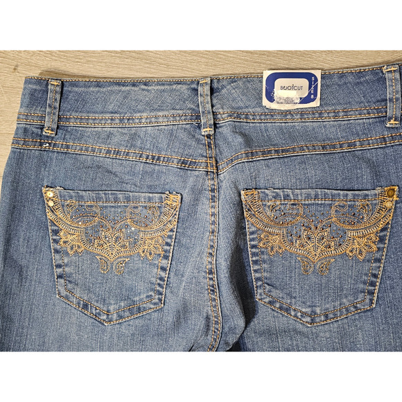 Bandolinoblu Womens Jeans Bootcut Blue Size 8 - Picture 6 of 7